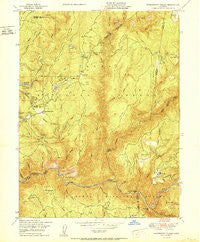Strawberry Valley California Historical topographic map, 1:24000 scale, 7.5 X 7.5 Minute, Year 1950