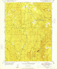 Stumpfield Mountain California Historical topographic map, 1:24000 scale, 7.5 X 7.5 Minute, Year 1948