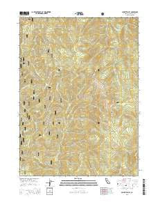 Summit Valley California Current topographic map, 1:24000 scale, 7.5 X 7.5 Minute, Year 2015