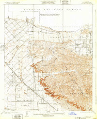 Sunland California Historical topographic map, 1:24000 scale, 7.5 X 7.5 Minute, Year 1932