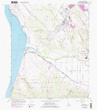 Surf California Historical topographic map, 1:24000 scale, 7.5 X 7.5 Minute, Year 1959