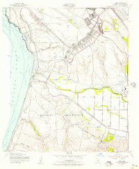 Surf California Historical topographic map, 1:24000 scale, 7.5 X 7.5 Minute, Year 1947