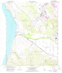 Surf California Historical topographic map, 1:24000 scale, 7.5 X 7.5 Minute, Year 1959