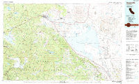 Susanville California Historical topographic map, 1:100000 scale, 30 X 60 Minute, Year 1984