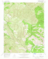 Sycamore Flat California Historical topographic map, 1:24000 scale, 7.5 X 7.5 Minute, Year 1956