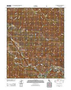 Sycamore Flat California Historical topographic map, 1:24000 scale, 7.5 X 7.5 Minute, Year 2012