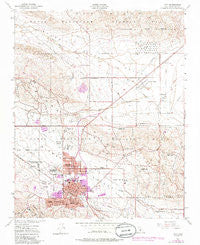 Taft California Historical topographic map, 1:24000 scale, 7.5 X 7.5 Minute, Year 1950