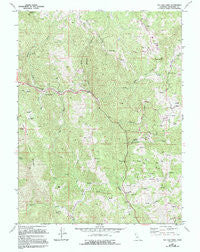 Tan Oak Park California Historical topographic map, 1:24000 scale, 7.5 X 7.5 Minute, Year 1969