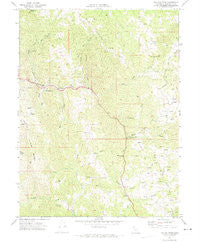 Tan Oak Park California Historical topographic map, 1:24000 scale, 7.5 X 7.5 Minute, Year 1969