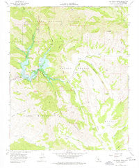 Tar Spring Ridge California Historical topographic map, 1:24000 scale, 7.5 X 7.5 Minute, Year 1967