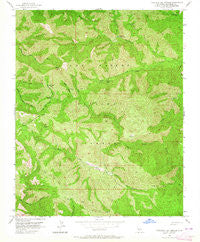 Tassajara Hot Springs California Historical topographic map, 1:24000 scale, 7.5 X 7.5 Minute, Year 1956