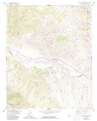 Taylor Canyon California Historical topographic map, 1:24000 scale, 7.5 X 7.5 Minute, Year 1959