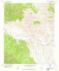 Taylor Canyon California Historical topographic map, 1:24000 scale, 7.5 X 7.5 Minute, Year 1959