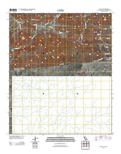 Tecate California Historical topographic map, 1:24000 scale, 7.5 X 7.5 Minute, Year 2012