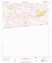 Tecate California Historical topographic map, 1:24000 scale, 7.5 X 7.5 Minute, Year 1960