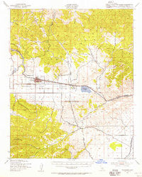 Tehachapi California Historical topographic map, 1:62500 scale, 15 X 15 Minute, Year 1943