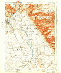 Tehama California Historical topographic map, 1:62500 scale, 15 X 15 Minute, Year 1905