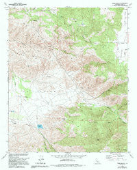 Tejon Ranch California Historical topographic map, 1:24000 scale, 7.5 X 7.5 Minute, Year 1966