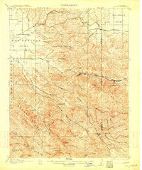 Tesla California Historical topographic map, 1:62500 scale, 15 X 15 Minute, Year 1907