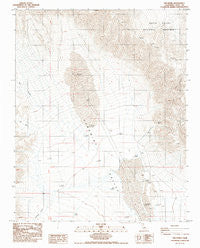 The Dunes California Historical topographic map, 1:24000 scale, 7.5 X 7.5 Minute, Year 1986