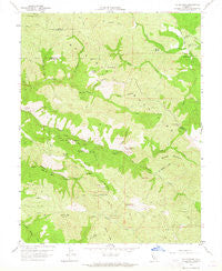 The Geysers California Historical topographic map, 1:24000 scale, 7.5 X 7.5 Minute, Year 1959