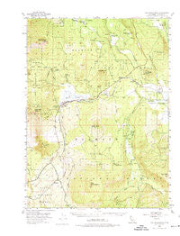 The Whaleback California Historical topographic map, 1:62500 scale, 15 X 15 Minute, Year 1954