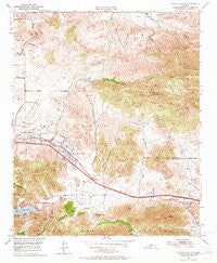 Thousand Oaks California Historical topographic map, 1:24000 scale, 7.5 X 7.5 Minute, Year 1950