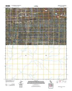 Tierra del Sol California Historical topographic map, 1:24000 scale, 7.5 X 7.5 Minute, Year 2012