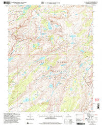 Tiltill Mountain California Historical topographic map, 1:24000 scale, 7.5 X 7.5 Minute, Year 2001