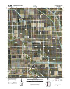 Tisdale Weir California Historical topographic map, 1:24000 scale, 7.5 X 7.5 Minute, Year 2012