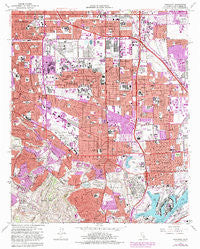 Torrance California Historical topographic map, 1:24000 scale, 7.5 X 7.5 Minute, Year 1964
