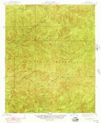 Trail Canyon California Historical topographic map, 1:24000 scale, 7.5 X 7.5 Minute, Year 1940