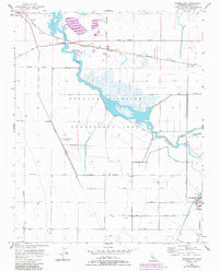 Tranquillity California Historical topographic map, 1:24000 scale, 7.5 X 7.5 Minute, Year 1956