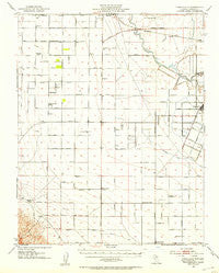Tranquillity California Historical topographic map, 1:62500 scale, 15 X 15 Minute, Year 1946