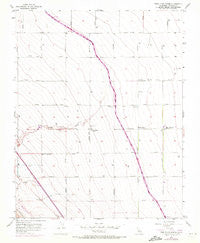 Tres Picos Farms California Historical topographic map, 1:24000 scale, 7.5 X 7.5 Minute, Year 1956