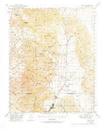 Trona California Historical topographic map, 1:62500 scale, 15 X 15 Minute, Year 1949