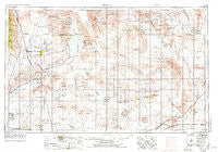 Trona California Historical topographic map, 1:250000 scale, 1 X 2 Degree, Year 1957