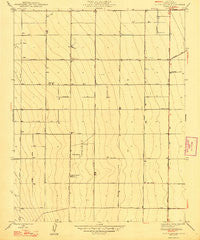 Tufts Ranch California Historical topographic map, 1:24000 scale, 7.5 X 7.5 Minute, Year 1947