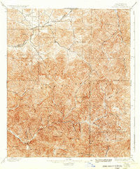 Tujunga California Historical topographic map, 1:62500 scale, 15 X 15 Minute, Year 1900