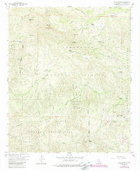 Tule Springs California Historical topographic map, 1:24000 scale, 7.5 X 7.5 Minute, Year 1960
