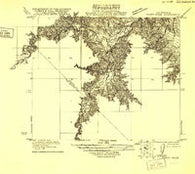 Tumey Hills California Historical topographic map, 1:31680 scale, 7.5 X 7.5 Minute, Year 1921