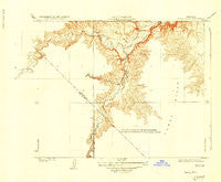 Tumey Hills California Historical topographic map, 1:31680 scale, 7.5 X 7.5 Minute, Year 1924