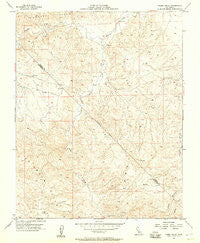 Tumey Hills California Historical topographic map, 1:24000 scale, 7.5 X 7.5 Minute, Year 1956
