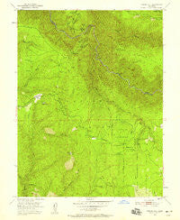 Tunnel Hill California Historical topographic map, 1:24000 scale, 7.5 X 7.5 Minute, Year 1950