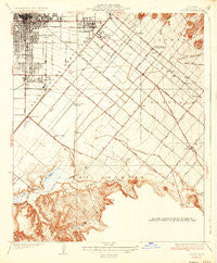 Tustin California Historical topographic map, 1:31680 scale, 7.5 X 7.5 Minute, Year 1935