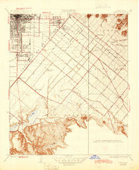 Tustin California Historical topographic map, 1:31680 scale, 7.5 X 7.5 Minute, Year 1935