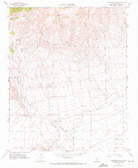 Tylerhorse Canyon California Historical topographic map, 1:24000 scale, 7.5 X 7.5 Minute, Year 1965