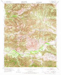 Val Verde California Historical topographic map, 1:24000 scale, 7.5 X 7.5 Minute, Year 1952