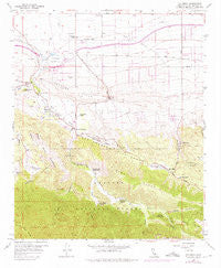 Valyermo California Historical topographic map, 1:24000 scale, 7.5 X 7.5 Minute, Year 1958