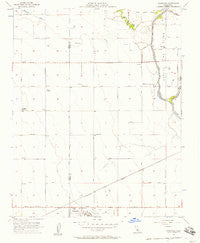 Vanguard California Historical topographic map, 1:24000 scale, 7.5 X 7.5 Minute, Year 1956
